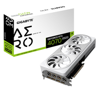 Gigabyte AERO GeForce RTX 4070 SUPER OC 12G NVIDIA 16 GB GDDR6X video karte
