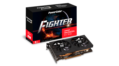 POWERCOLOR Fighter AMD Radeon RX 7600 video karte