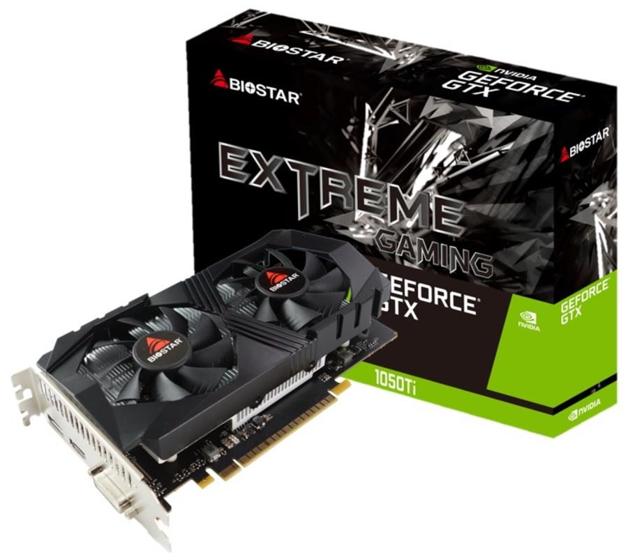 Biostar VN1055TF41 graphics card NVIDIA GeForce GTX 1050 Ti 4 GB GDDR5 4712960683242 video karte