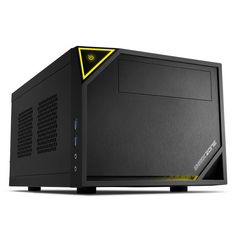 Sharkoon SHARK ZONE C10 - USB 3.0 - Mini-ITX - black Datora korpuss