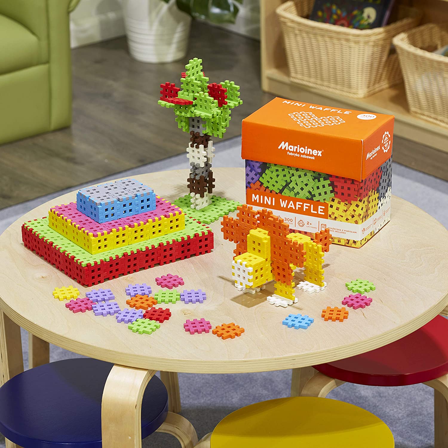 Marioinex Construction Blocks Mini Waffle 300 konstruktors