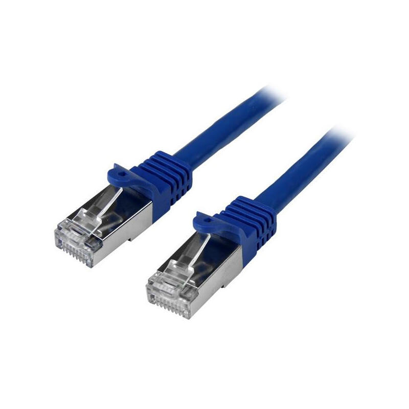 StarTech.com Cat6 Netzwerkkabel - geschirmt (SFTP) - 1 m - Blau (N6SPAT1MBL) adapteris