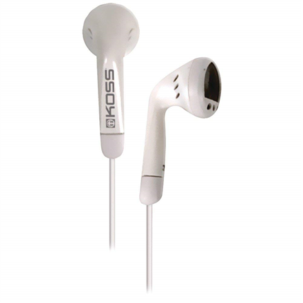 Koss Headphones KE5w Wired, In-ear, 3.5 mm, White austiņas
