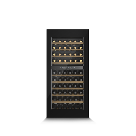 Caso | Wine Cooler | WineDeluxe WD 60 | Energy efficiency class F | Built-in | Bottles capacity 60 | Cooling type | Black 07715 (40384370771 Vīna skapji