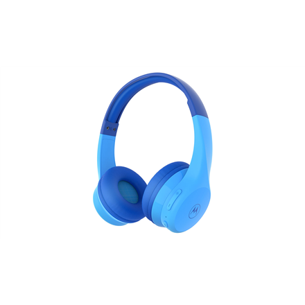 Motorola Kids Headphones Moto JR300 Built-in microphone Over-Ear Wireless Bluetooth Bluetooth Blue austiņas