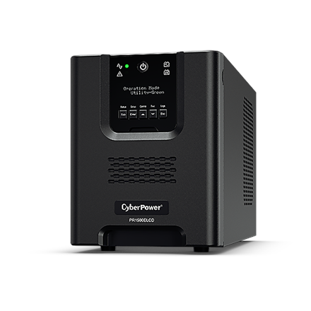 Cyber Power UPS PR1500ELCD 1350W Tower (IEC C13) nepārtrauktas barošanas avots UPS