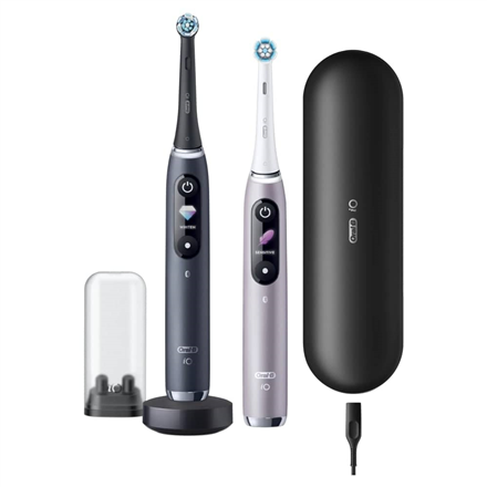 Oral-B | Electric Toothbrush | iO 9 Series Duo | For adults | Number of brush heads included 2 mutes higiēnai