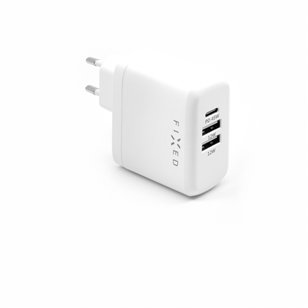 Fixed Travel Charger Fast charging, White, 45 W iekārtas lādētājs