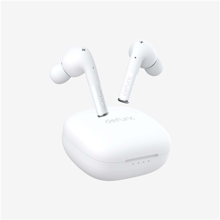 Defunc Earbuds True Entertainment Built-in microphone, Wireless, Bluetooth, White austiņas