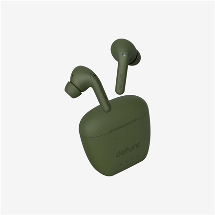 Defunc Earbuds True Audio Built-in microphone, Wireless, Bluetooth, Green austiņas