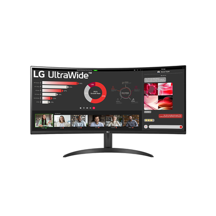 LG 34WR50QC-B monitors