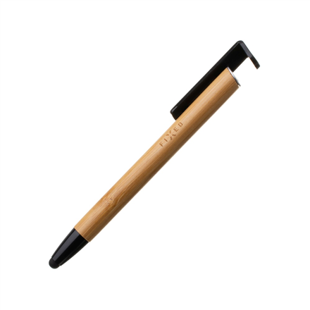 Fixed | Pen With Stylus and Stand | 3 in 1 | Pencil | Stylus for capacitive displays; Stand for phones and tablets | Bamboo Planšetes aksesuāri