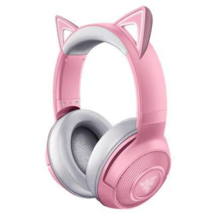 Razer Kraken Kitty Gaming Headset, Built-in microphone, Pink austiņas