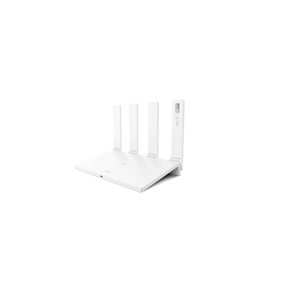 Huawei WiFi AX3 802.11ax, 574+2402 Mbit/s, 10/100/1000 Mbit/s, Ethernet LAN (RJ-45) ports 4, Antenna type External komutators