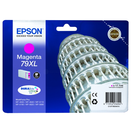 Ink Epson magenta T7903 | 17 ml | WF-5110DW/WF-5190DW/WF-5620DWF/WF-5690DWF kārtridžs