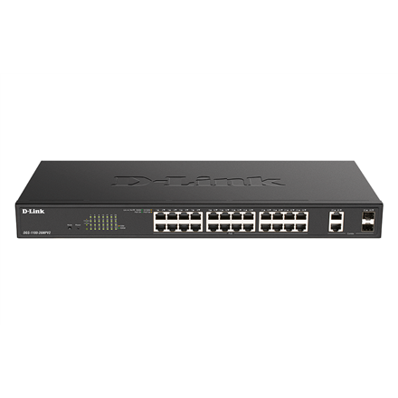 D-LINK 26-Port Layer2 PoE+ Smart Switch
