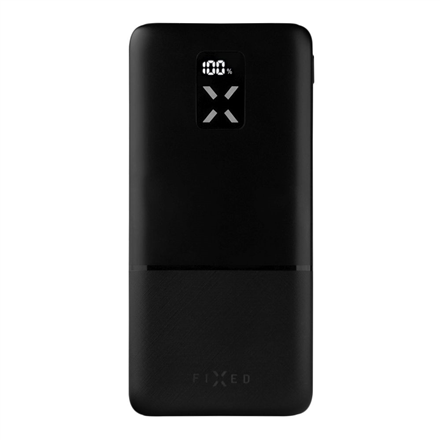 Fixed Power Bank Zen 10000 mAh, Black Powerbank, mobilā uzlādes iekārta