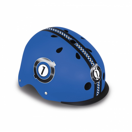 Globber | Dark blue | Helmet  Elite Lights Racing | 507-300 Skrejriteņi