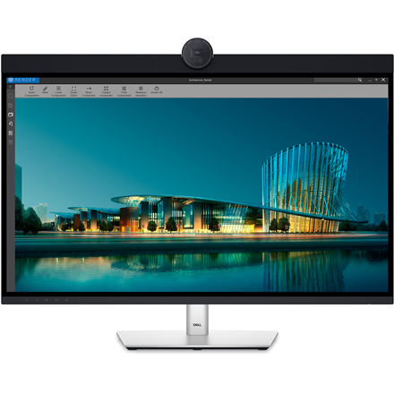 Dell LCD UltraSharp Monitor U3224KBA 32 ", IPS, 6K, 6144 x 3456, 16:9, 5 ms, 450 cd/m, Silver/Black, HDMI ports quantity 1, 60 Hz monitors