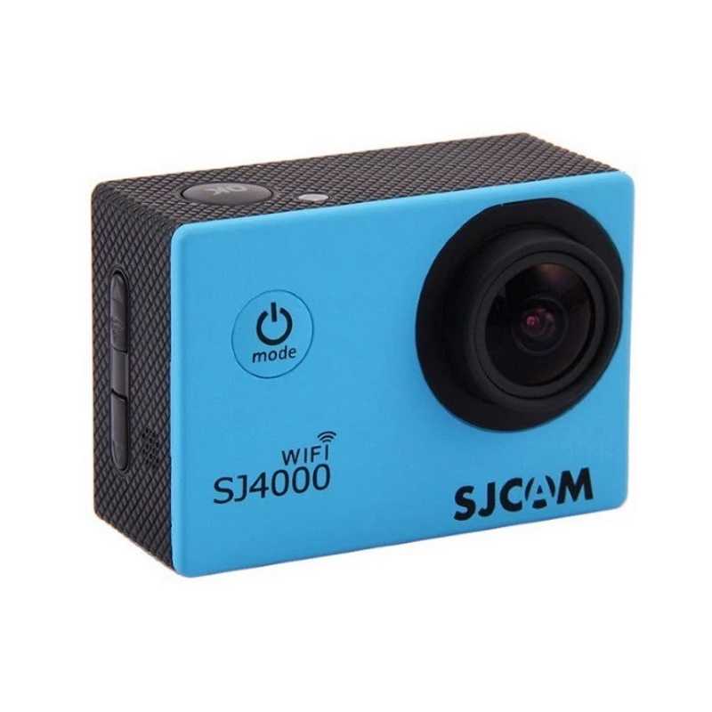 SJCam SJ4000 Wi-Fi Ūdendroša 30m Sporta Kamera 12MP 170 grādi 1080p HD 30fps 2.0" LCD Ekrāns Zila sporta kamera