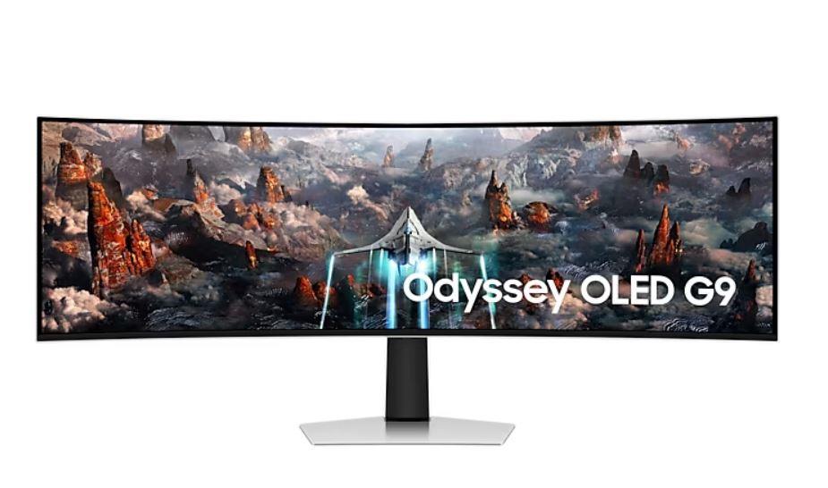 Monitor 49 inches LS49CG934SUXEN OLED 5120x1440 DQHD 32:9 1xHDMI 1xmicroHDMI 1xDP 3xUSB 3.0 0,03ms(GTG) speakers curved HAS 240Hz Gaming 2Yd monitors