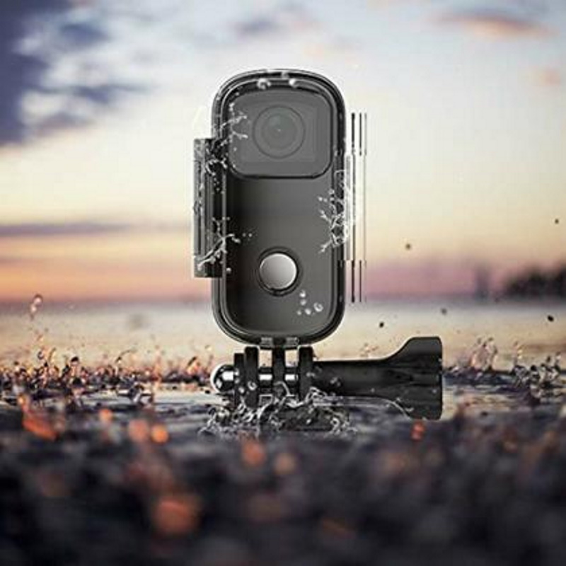 SJCam C100 Mini HD Soc tīklu Aktivitāšu un Sporta kamera 30m Magnētisku korpusu Wi-Fi Live režīmu Violeta sporta kamera