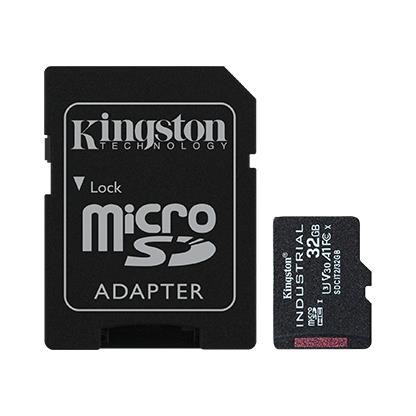 KINGSTON 32GB microSDHC Industrial C10 atmiņas karte