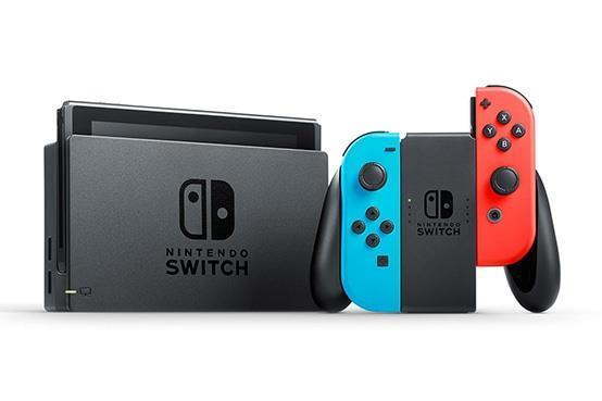 Nintendo Switch Neon-Red / Neon-Blue spēļu konsole
