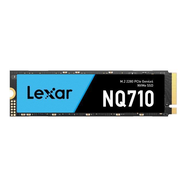 Lexar NQ710 NVMe SSD, PCIe Gen4x4 M.2, Typ 2280 - 500GB SSD disks