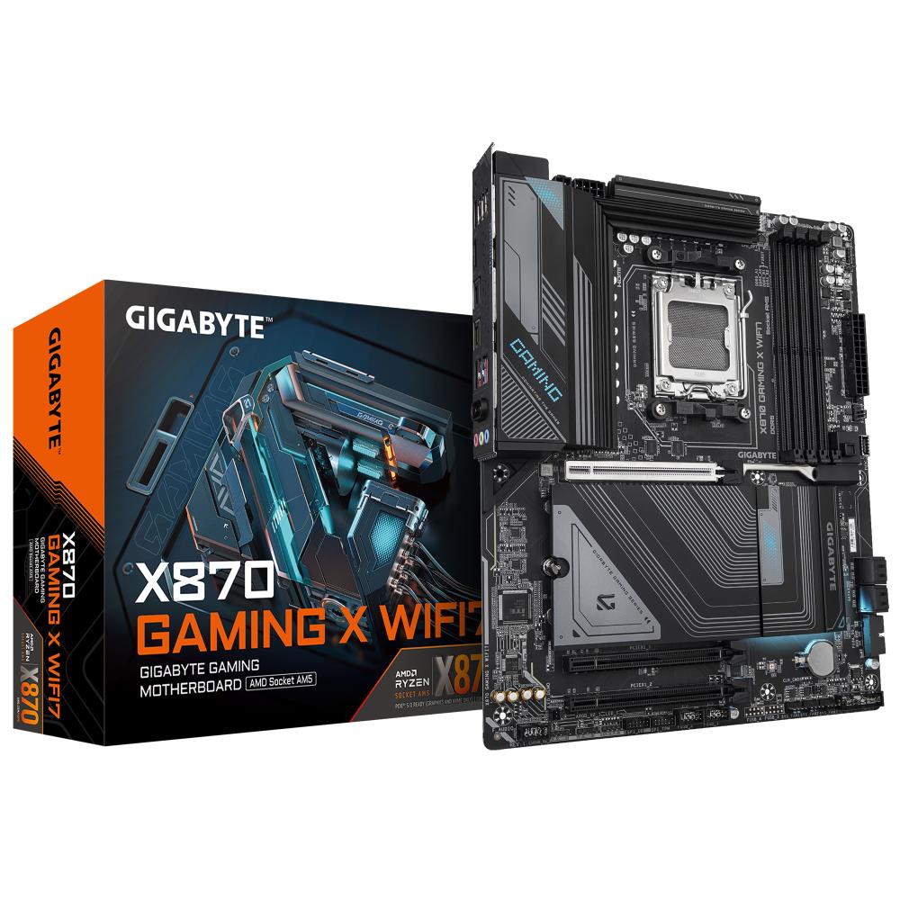 Gigabyte X870 Gaming X WIFI17        (X870,AM5,ATX,DDR5) pamatplate, mātesplate