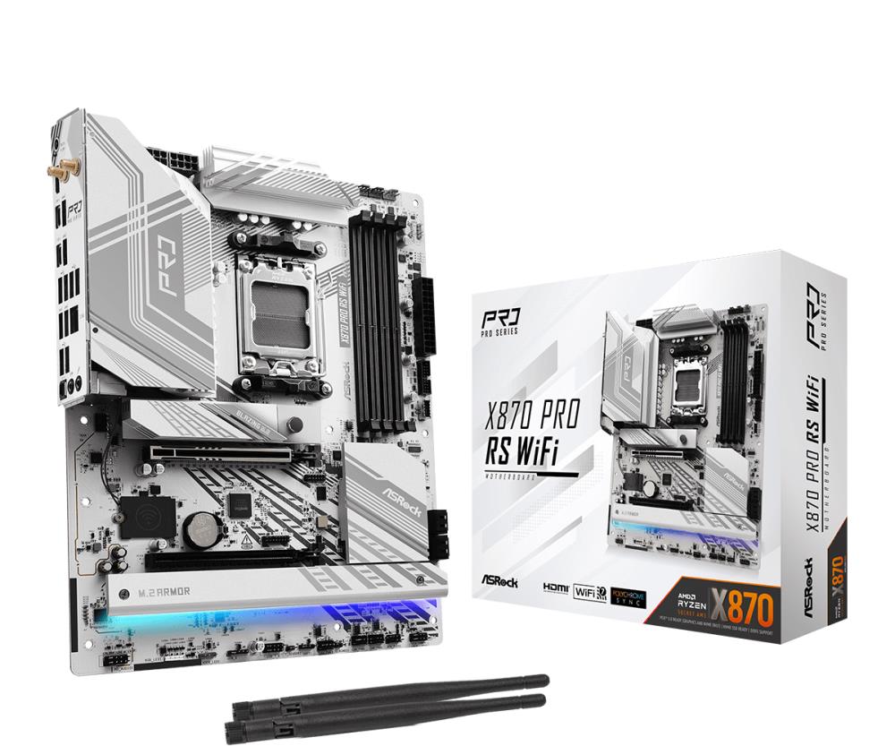 Motherboard - ASRock X870 Pro RS WiFi pamatplate, mātesplate