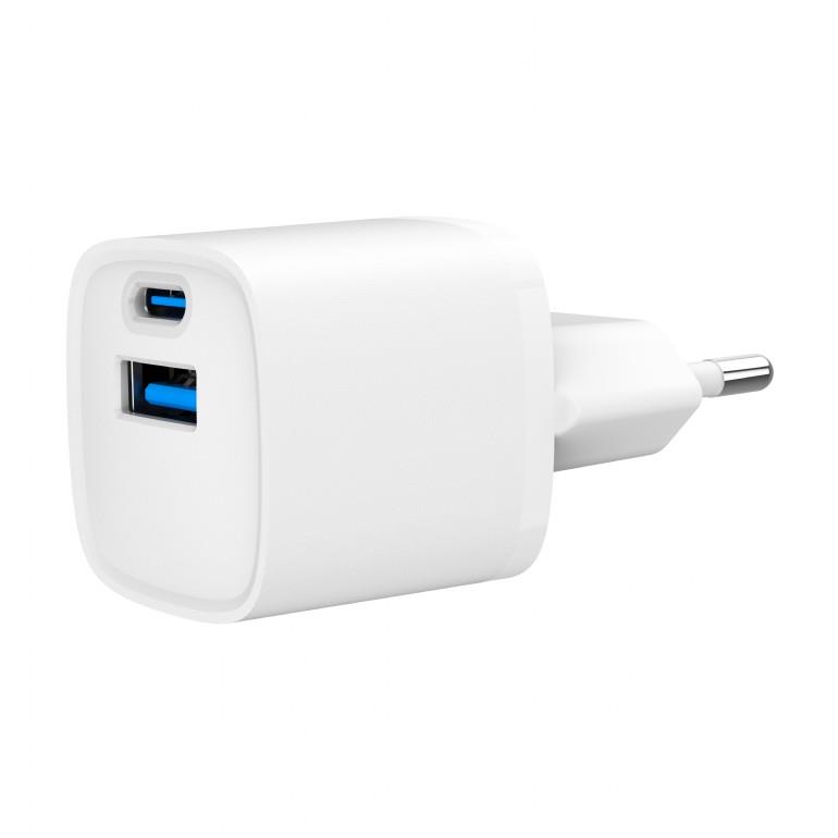 Fast Charger | TA-UC-PDQC20-W-01 | USB A+C iekārtas lādētājs