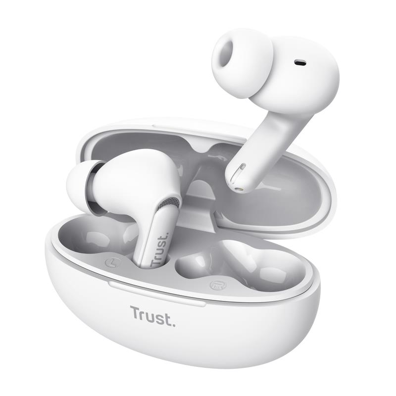 HEADSET EARBUDS YAVI BT ENC/WHITE 25172 TRUST 25172 (8713439251722) austiņas