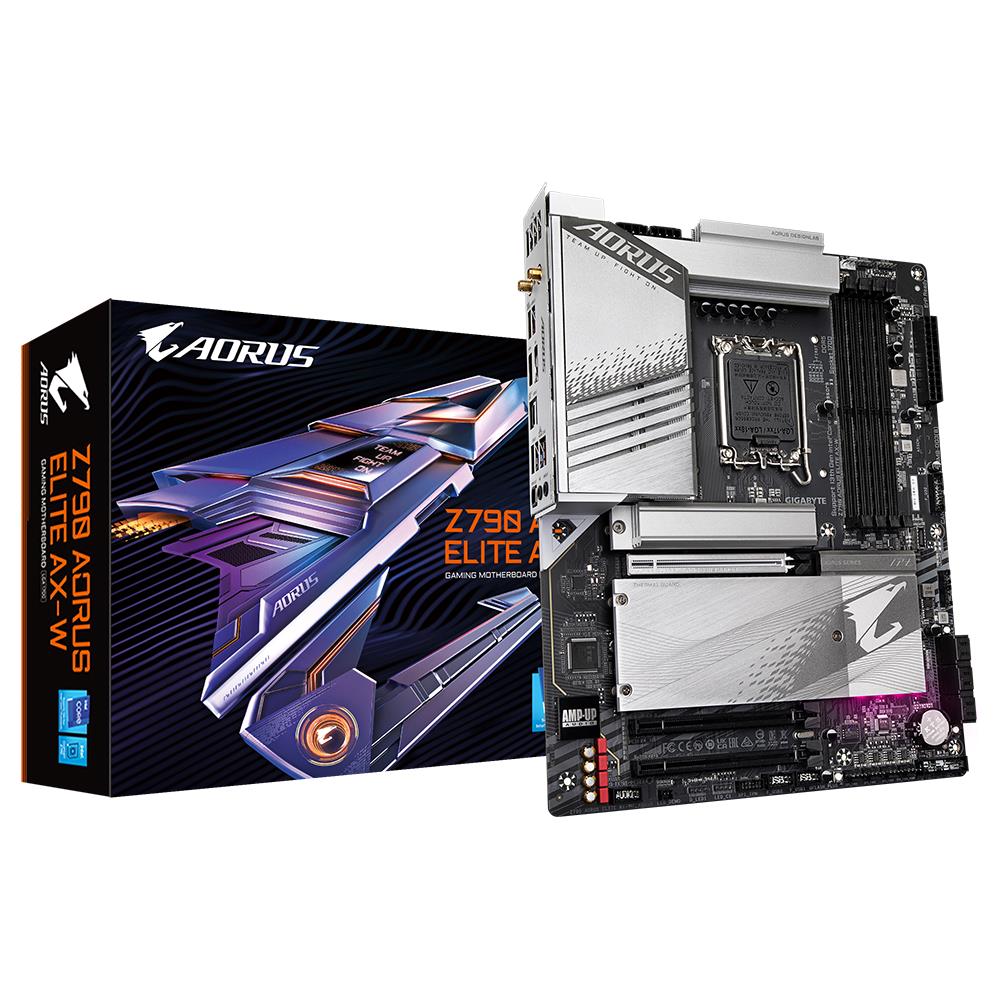 Mainboard|GIGABYTE|Intel Z790|LGA1700|ATX|Memory DDR5|Memory slots 4|1xPCI-Express 3.0 16x|1xPCI-Express 4.0 16x|1xPCI-Express 5.0 16x|4xM.2 pamatplate, mātesplate