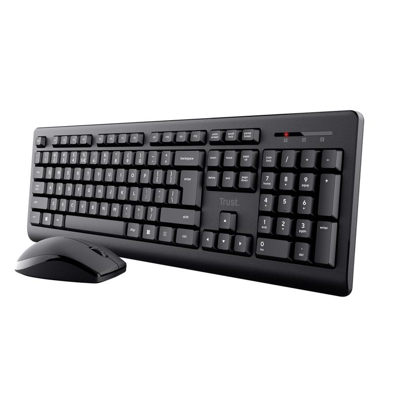 KEYBOARD +MOUSE WRL PRIMO SET/ENG 25347 TRUST 25347 (8713439253474) klaviatūra