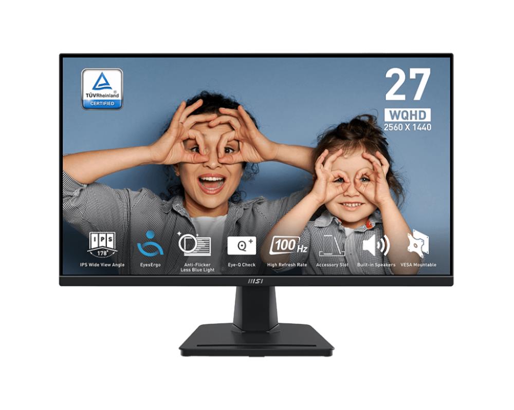 MSI PRO MP275Q 27inch IPS WQHD monitors