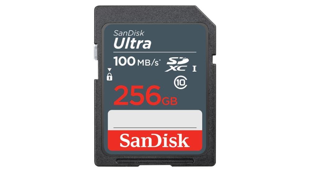 SanDisk Ultra Lite SDXC    256GB 100MB/s       SDSDUNR-256G-GN3IN atmiņas karte