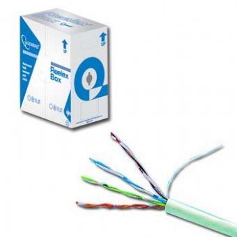 Gembird UTP solid unshielded gray cable, cat. 6, 305m, gray tīkla kabelis