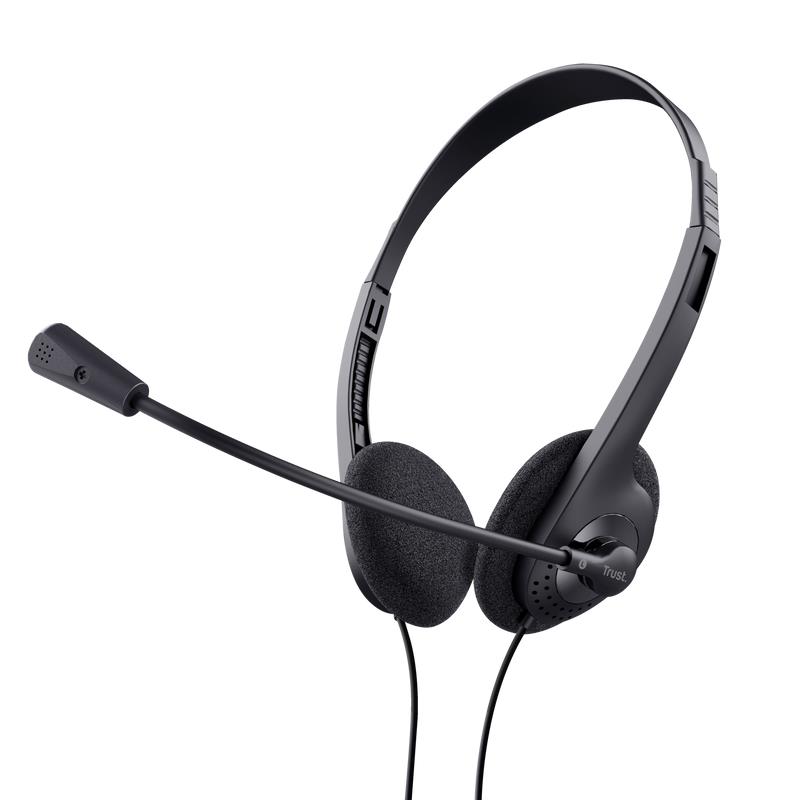 HEADSET BASICS/24659 TRUST 24659 (8713439246599) austiņas