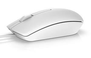 DELL Optical Mouse-MS116 - White Datora pele