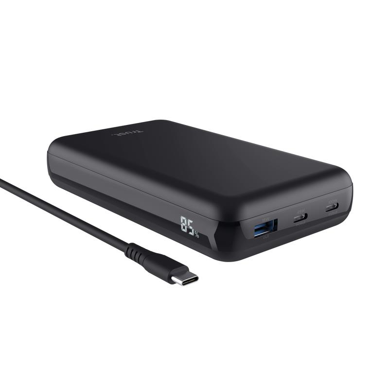 POWER BANK USB 100W LAPTOP/LARO 25240 TRUST Powerbank, mobilā uzlādes iekārta