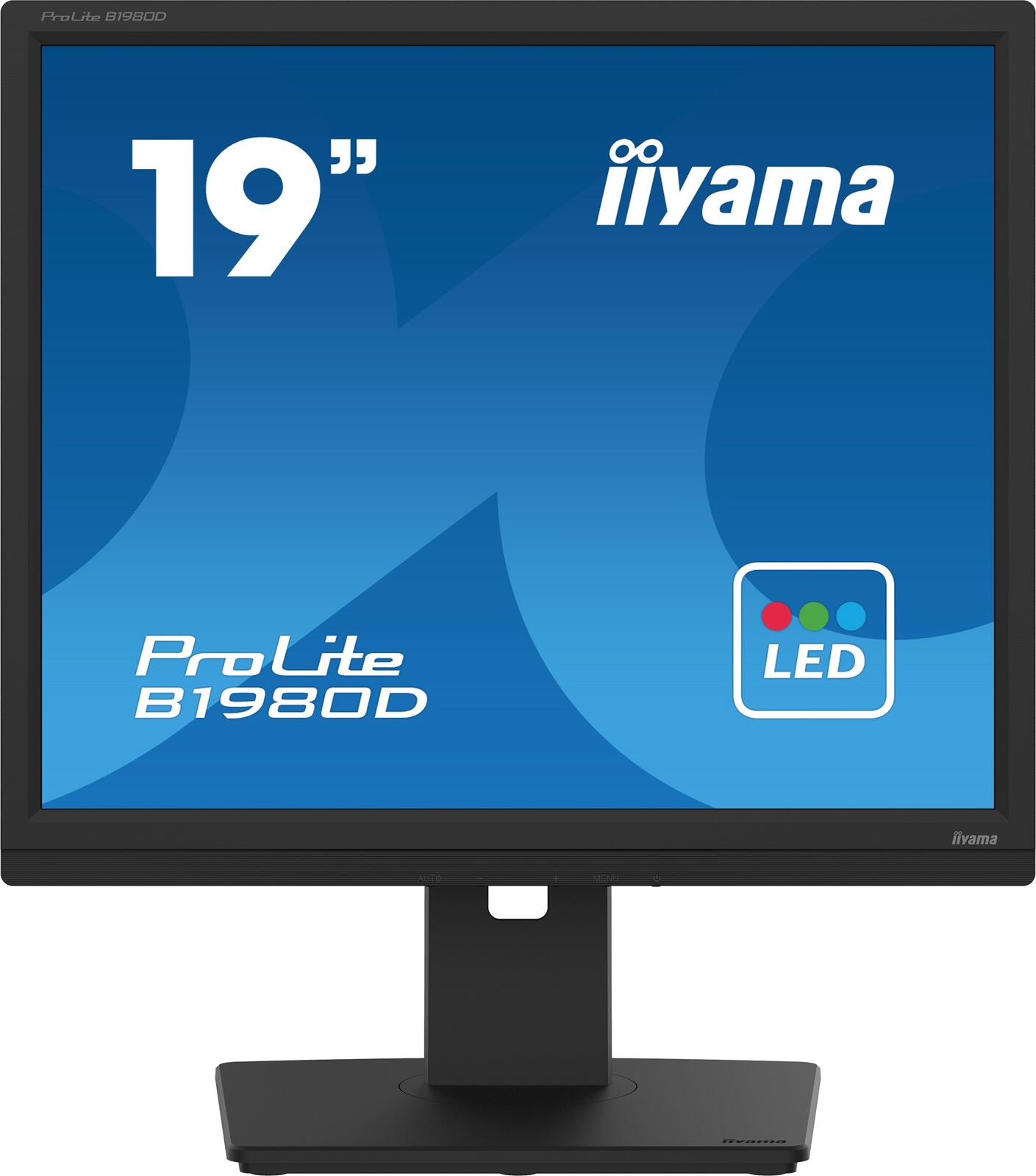 IIYAMA 48.0cm (19")   B1980D-B5     5:4  VGA+DVI Lift black retail monitors