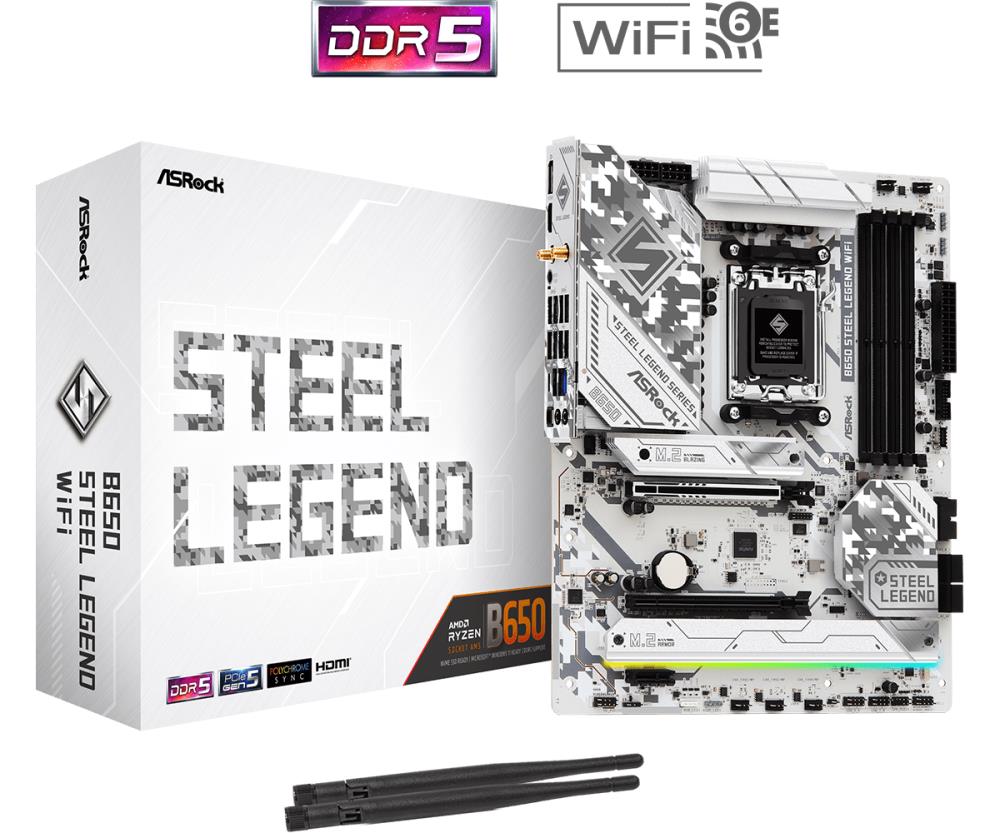 Mainboard|ASROCK|AMD B650|SAM5|ATX|Memory DDR5|Memory slots 4|1xPCI-Express 3.0 16x|1xPCI-Express 4.0 1x|1xPCI-Express 5.0 16x|1xM.2|1xHDMI| pamatplate, mātesplate