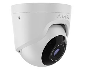 NET CAMERA 5MP TURRETCAM/2.8MM WHITE 64923 AJAX 64923 (4823114046285) novērošanas kamera