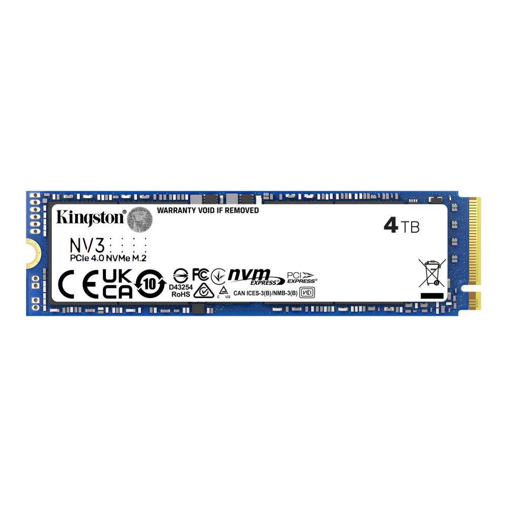 KINGSTON 4TB NV3 M.2 2280 NVMe SSD SSD disks