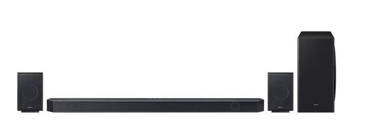 Samsung Q-series HW-Q930D, 9.1.4, melna - SoundBar majas kinozale TV aksesuāri