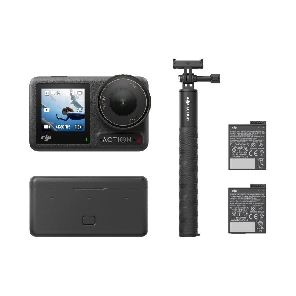 CAMERA OSMO ACTION 4 ADVENTURE/COMBO CP.OS.00000270.04 DJI Droni un rezerves daļas