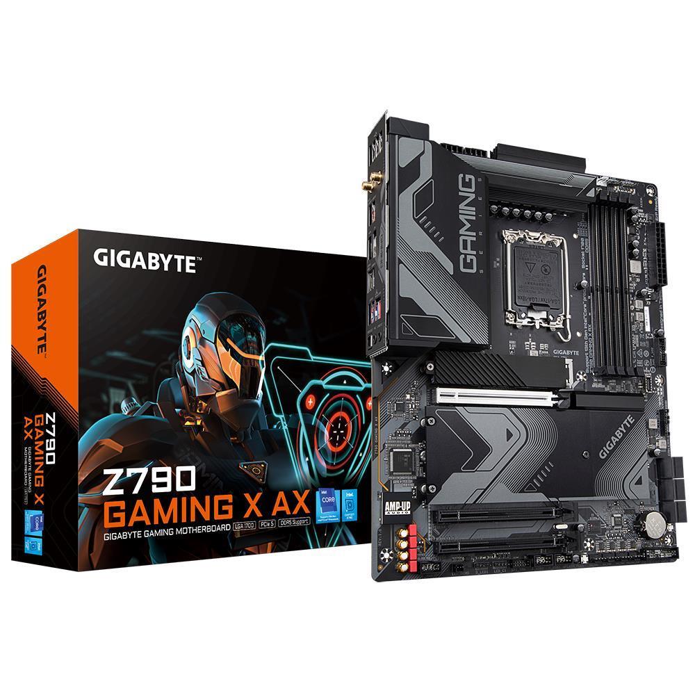 Mainboard|GIGABYTE|Intel Z790|LGA1700|ATX|Memory DDR5|Memory slots 4|1xPCI-Express 4.0 16x|1xPCI-Express 5.0 16x|4xM.2|1xHDMI|1xDisplayPort| pamatplate, mātesplate