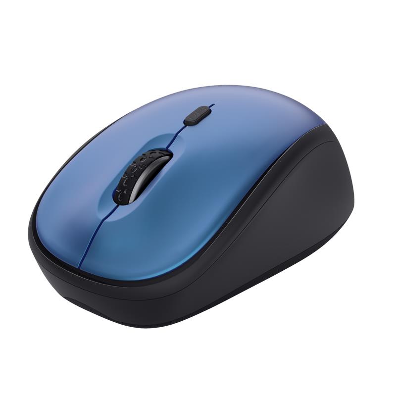 MOUSE USB OPTICAL WRL YVI+ ECO/BLUE 24551 TRUST 24551 (8713439245516) Datora pele