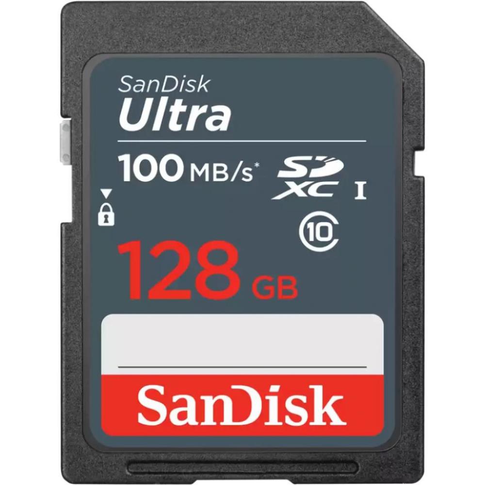 SanDisk Ultra Lite SDXC    128GB 100MB/s       SDSDUNR-128G-GN3IN atmiņas karte